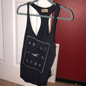 Navy blue Hollister brand size medium tank top